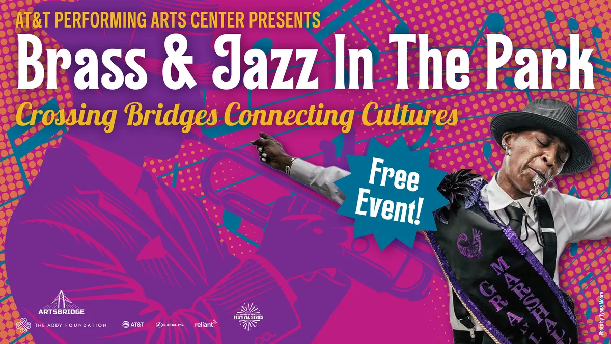 Brass and Jazz in the Park 2026 — West Dallas — official source image
