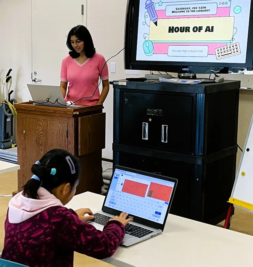 Hour of AI & Code — 4S Ranch Library — official source image