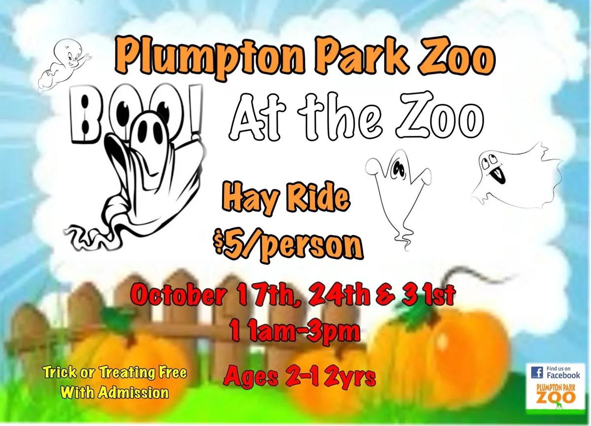 Boo at the Zoo — Plumpton Park Zoo — official source image