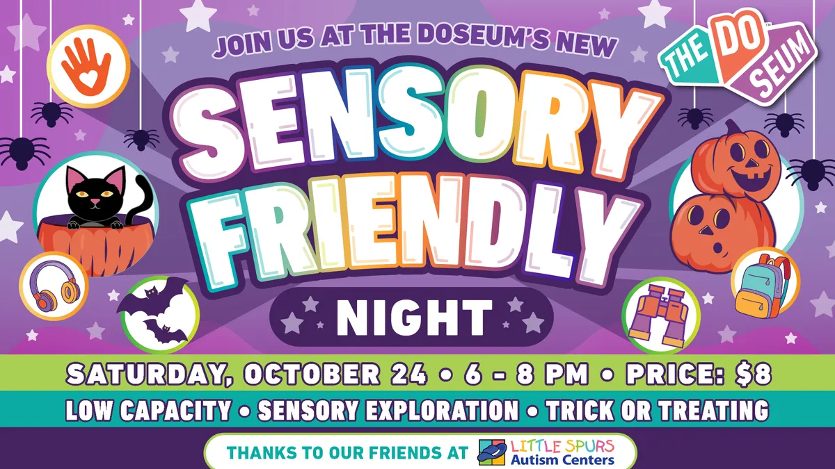 Sensory Friendly Night at The DoSeum (Halloween) — official source image