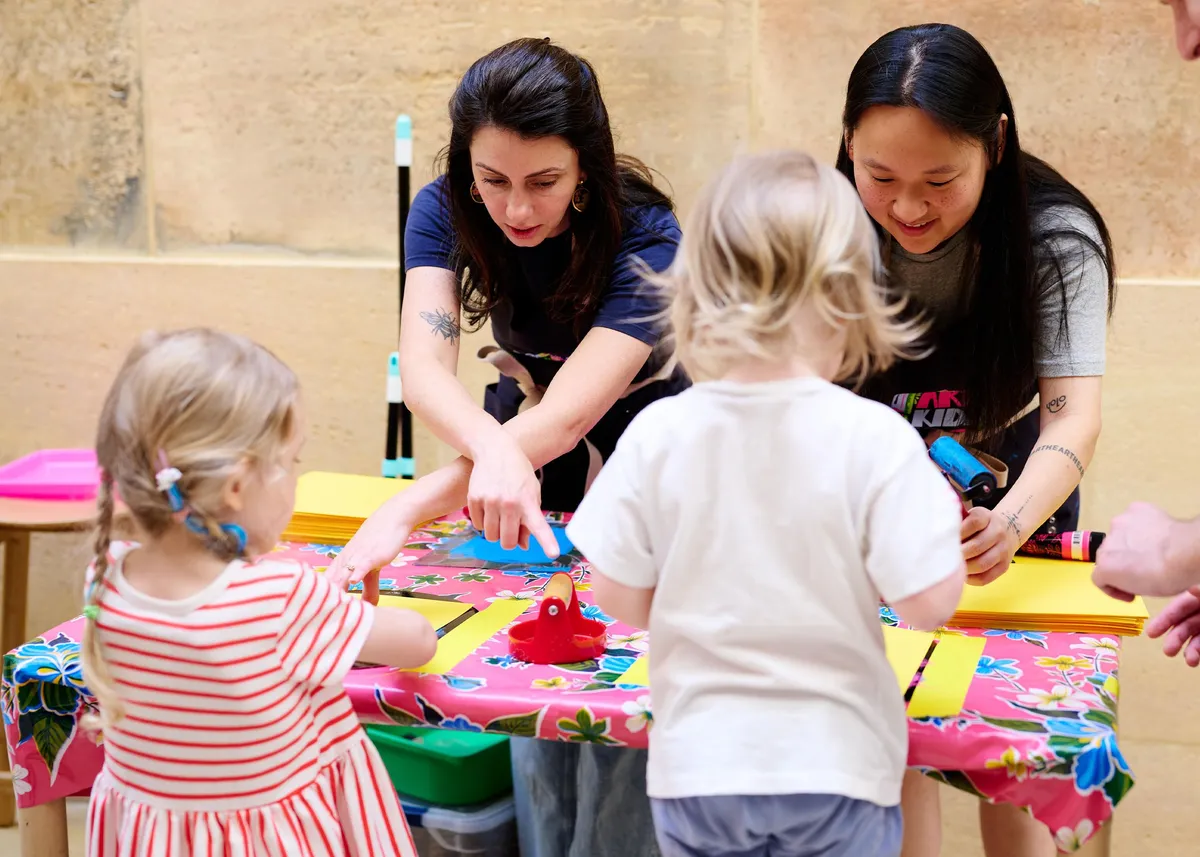 Art Kids Studio weekend family artmaking — program image