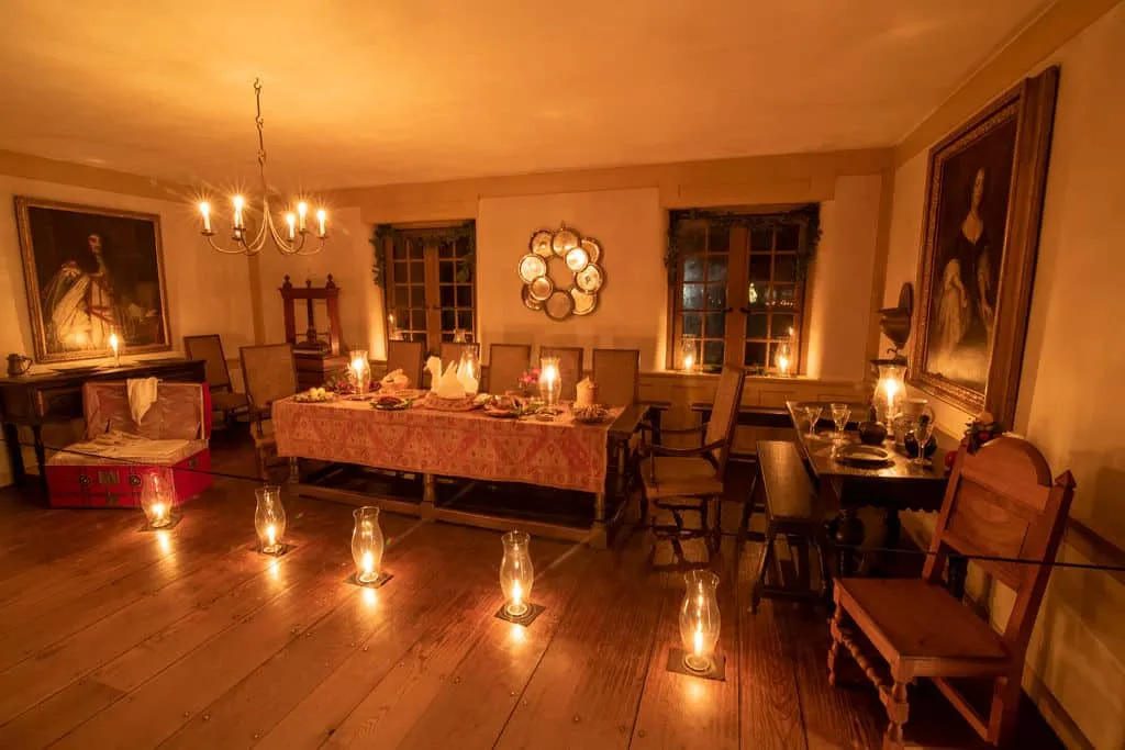 Candlelight Tours of the Manor House — Pennsbury Manor — official source image