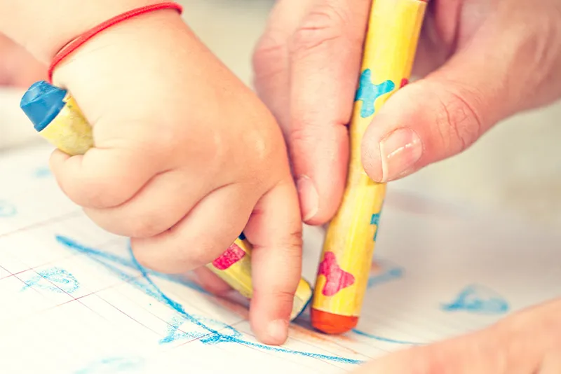Parent-Tot Art at Hudson Gardens (November series) — program image
