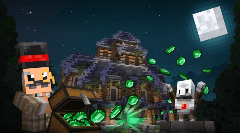 Minecraft Education: Hour of Code Escape Estate — official source image