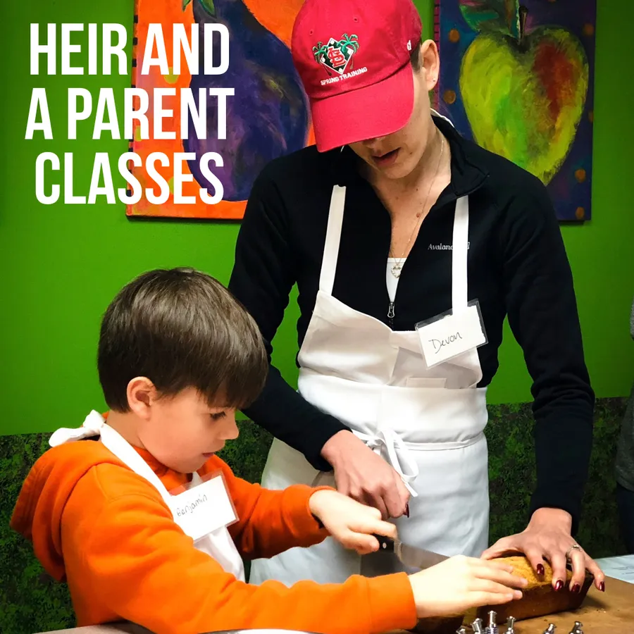 Heir and a Parent: Play Dough (Pretzels) — Kitchen Conservatory — venue image
