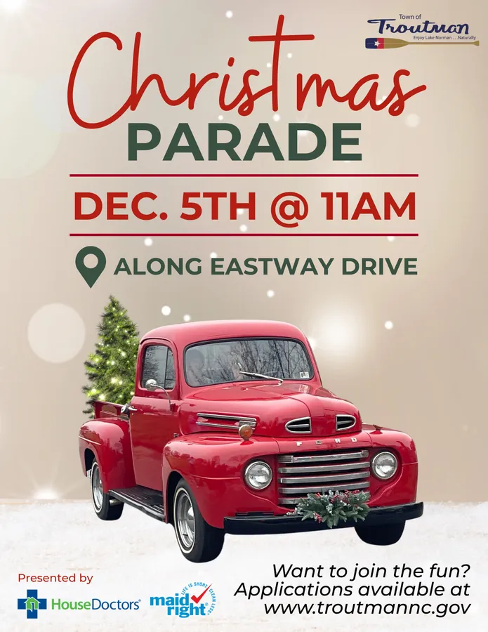 Town of Troutman Christmas Parade — official source image