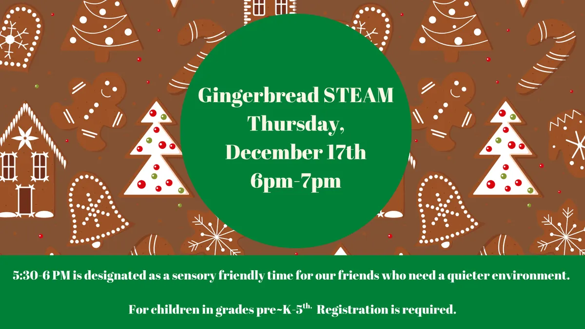 Gingerbread STEAM — official source image