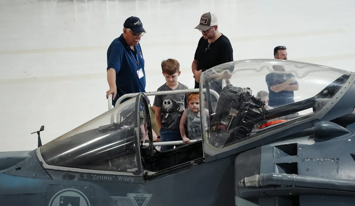 Cockpit Demo Day at Wings Over the Rockies — official source image