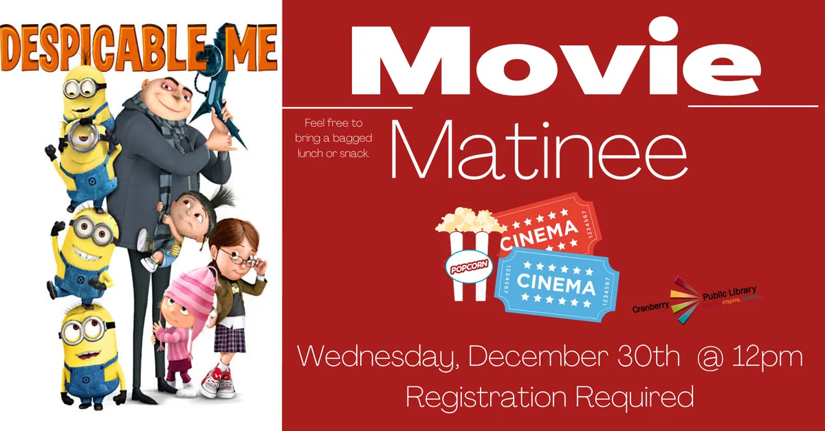 Movie Matinee: Despicable Me — official source image