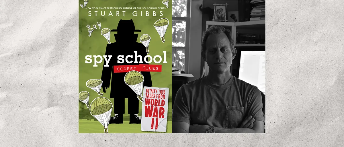 From Spy School to Real Spies: Stuart Gibbs — official source image