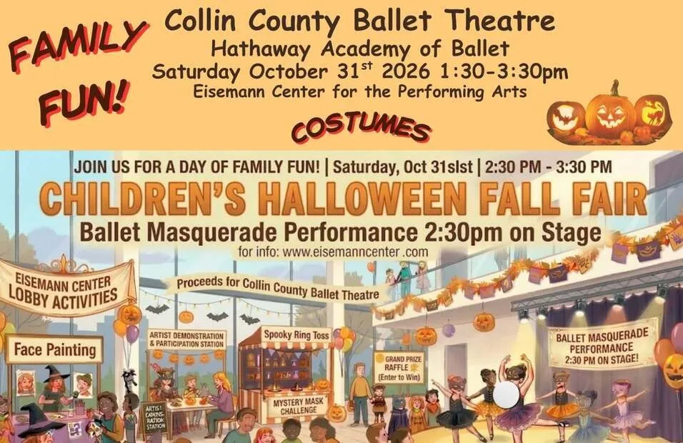 Collin County Ballet Theatre: Halloween Fall Fair & Ballet Fête — official source image