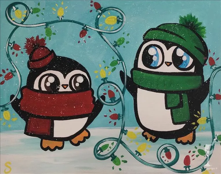 NEW! BLACK FRIDAY DEAL $29! Silly Penguin Friends — official source image