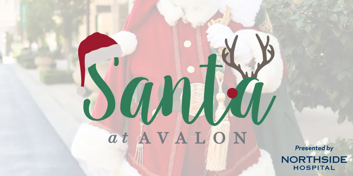 Santa at Avalon — Santa's Cottage in Palmer Plaza — official source image
