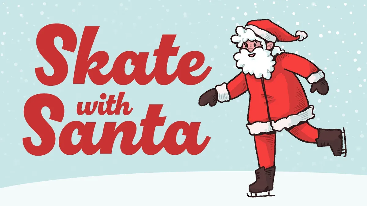 Skate with Santa — Northbrook Sports Center — official source image