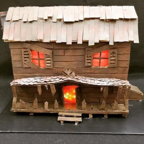 Art for Kids: Cardboard House Sculptures — official source image