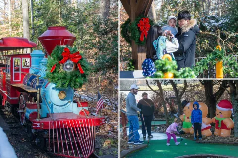 Winter Wonderland at Burke Lake Park — official source image