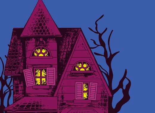 Haunted House @ Leonard Library — official source image