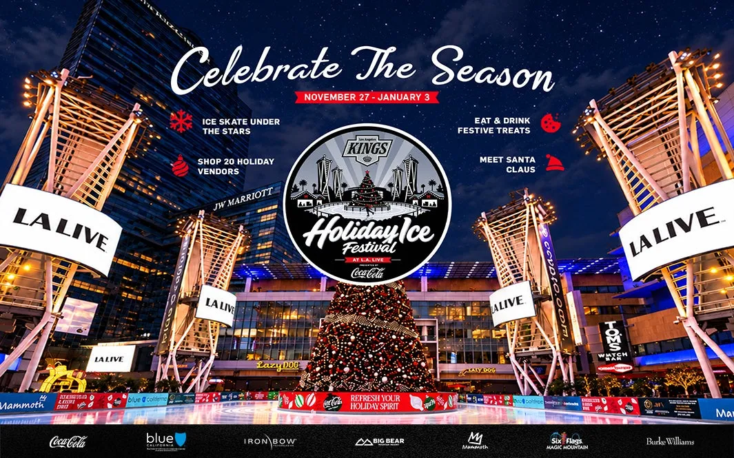 LA Kings Holiday Ice Festival Outdoor Ice Rink at L.A. LIVE — official source image