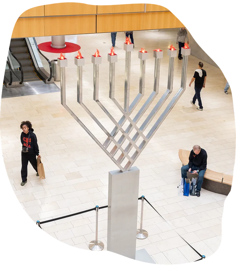 Menorah Lighting Celebration at Galleria Dallas — official source image