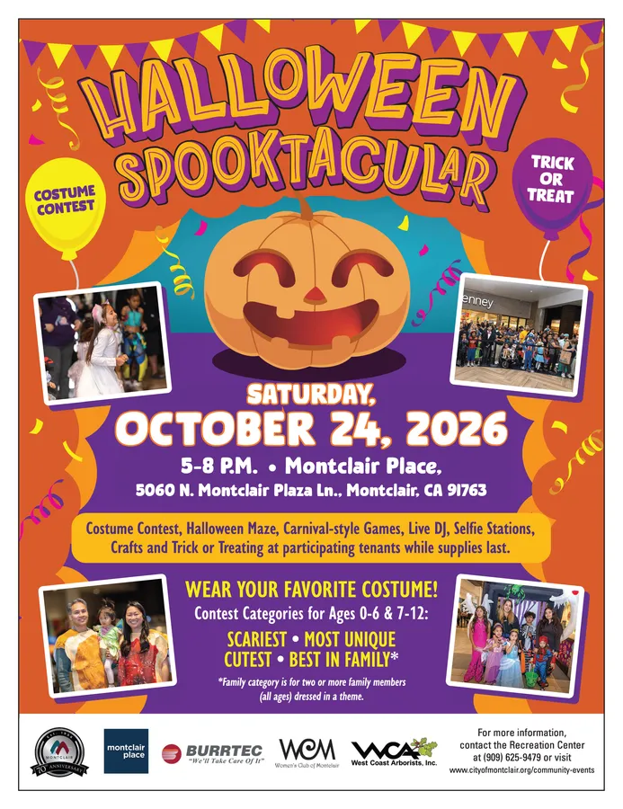 Montclair Halloween Spooktacular — official source image