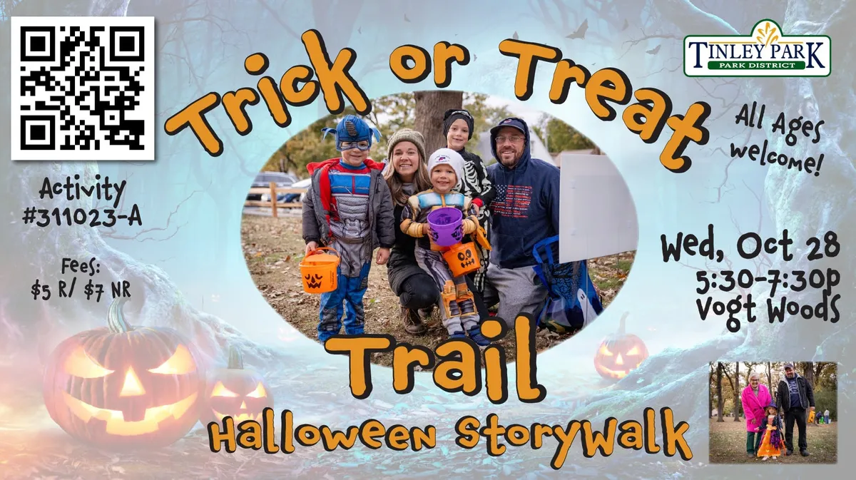 Trick or Treat Trail at Vogt Woods — official source image