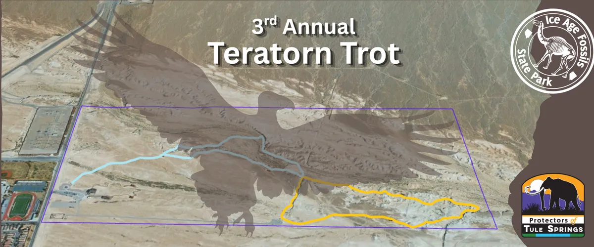 3rd Annual Teratorn Trot (2.7-mile walk) — official source image
