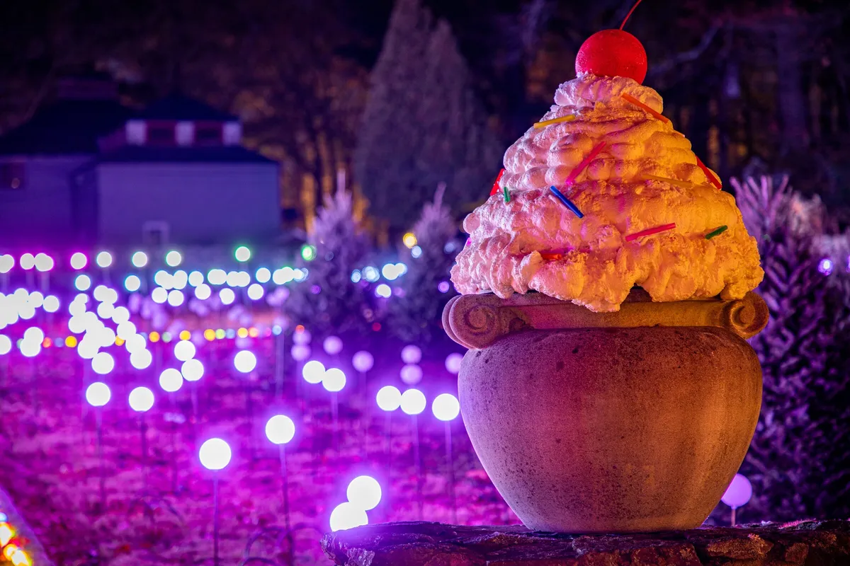 Winterlights at the Eleanor Cabot Bradley Estate — official source image