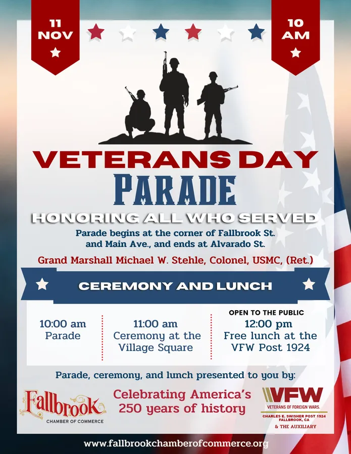 Veteran's Day Parade (Fallbrook) — official source image