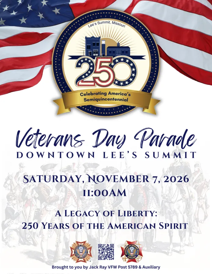 Lee's Summit Annual Veterans Day Parade: America 250 — official source image