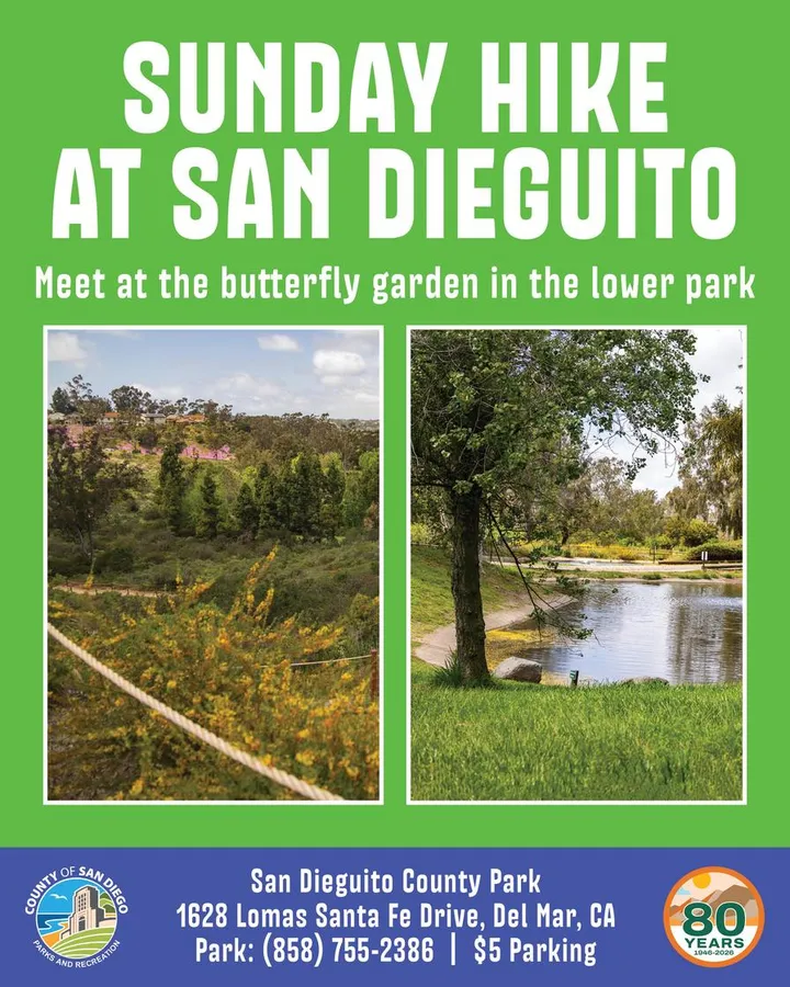 Sunday Hike with Ranger Craig at San Dieguito County Park — official source image