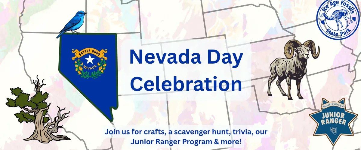 Nevada Day Celebration at Ice Age Fossils — official source image