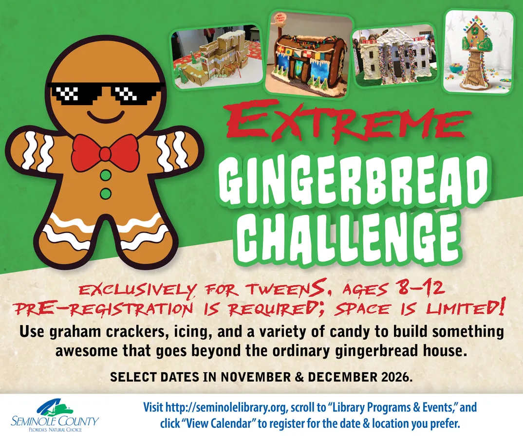 Tween Extreme Gingerbread Challenge (Ages 8-12) — North Branch — official source image