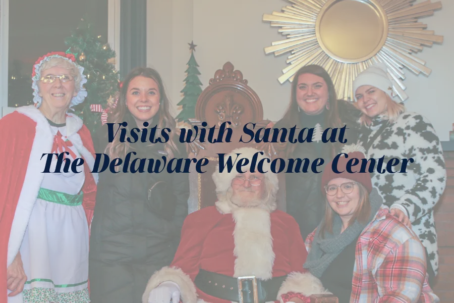 Visit Santa at the Delaware Welcome Center — official source image