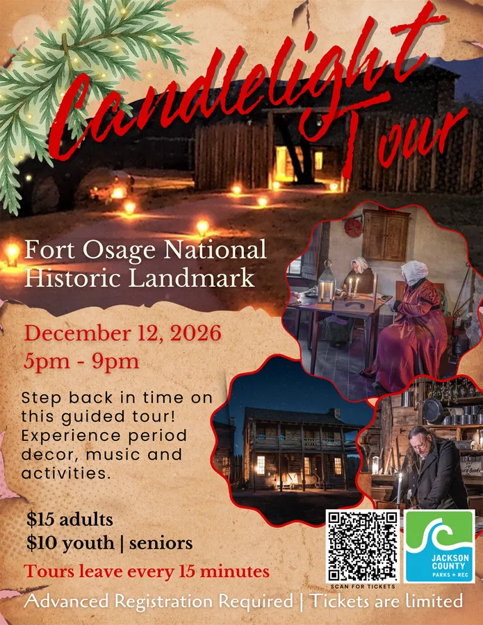 Candlelight Tour at Fort Osage — official source image