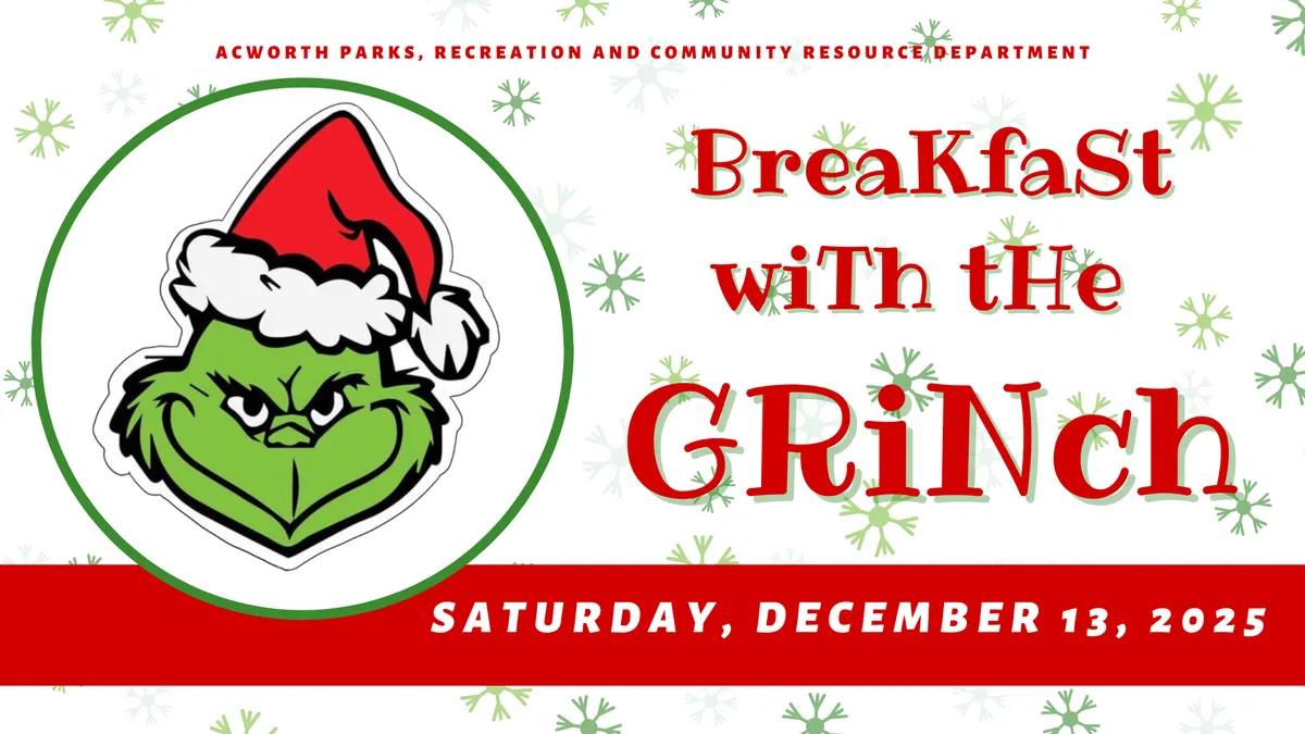 Breakfast with the Grinch — Acworth Community Center — official source image