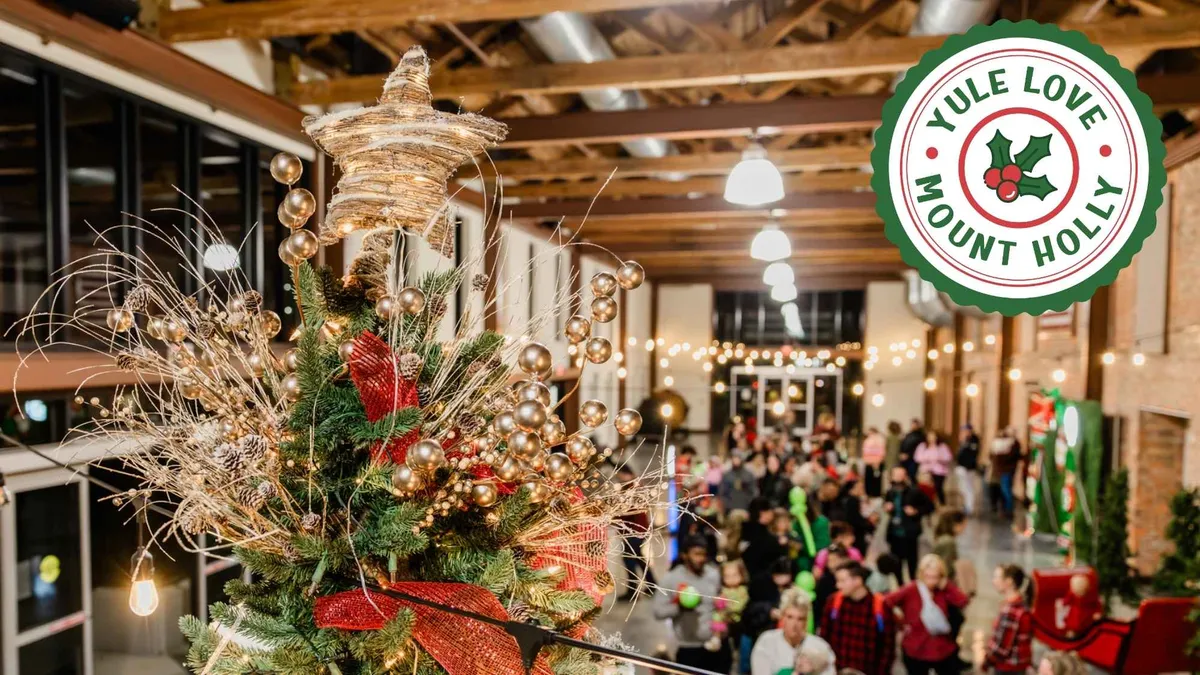 Downtown Tree Lighting (Yule Love Mount Holly) — official source image