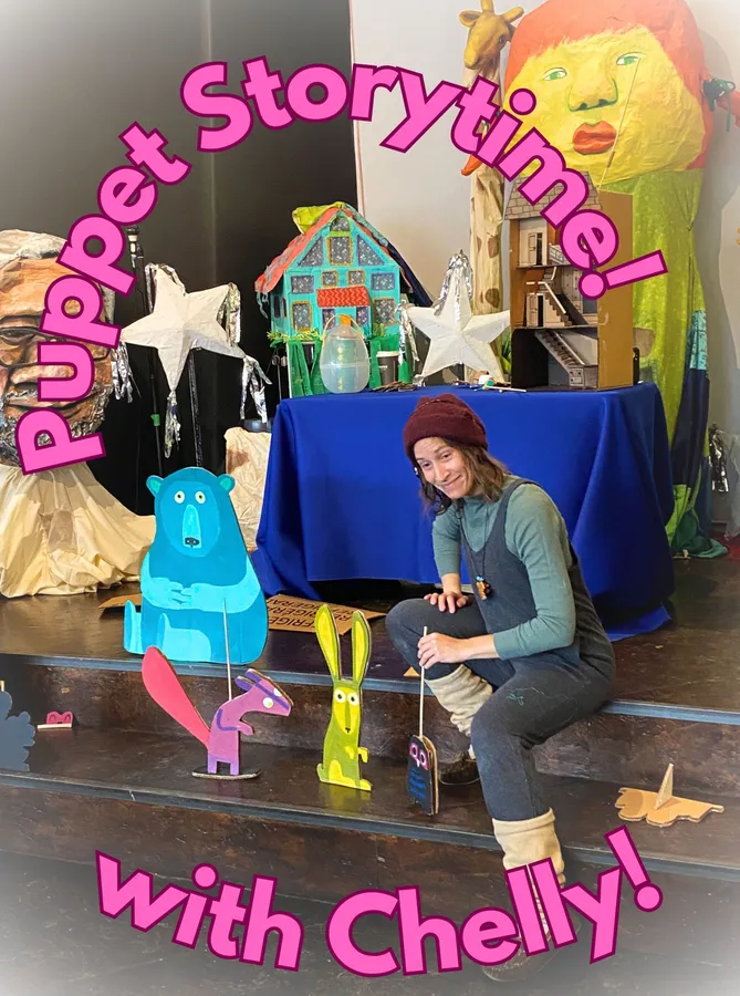 First Saturday Storytime with Chelly & Turnip the Dog (HOBT) — official source image