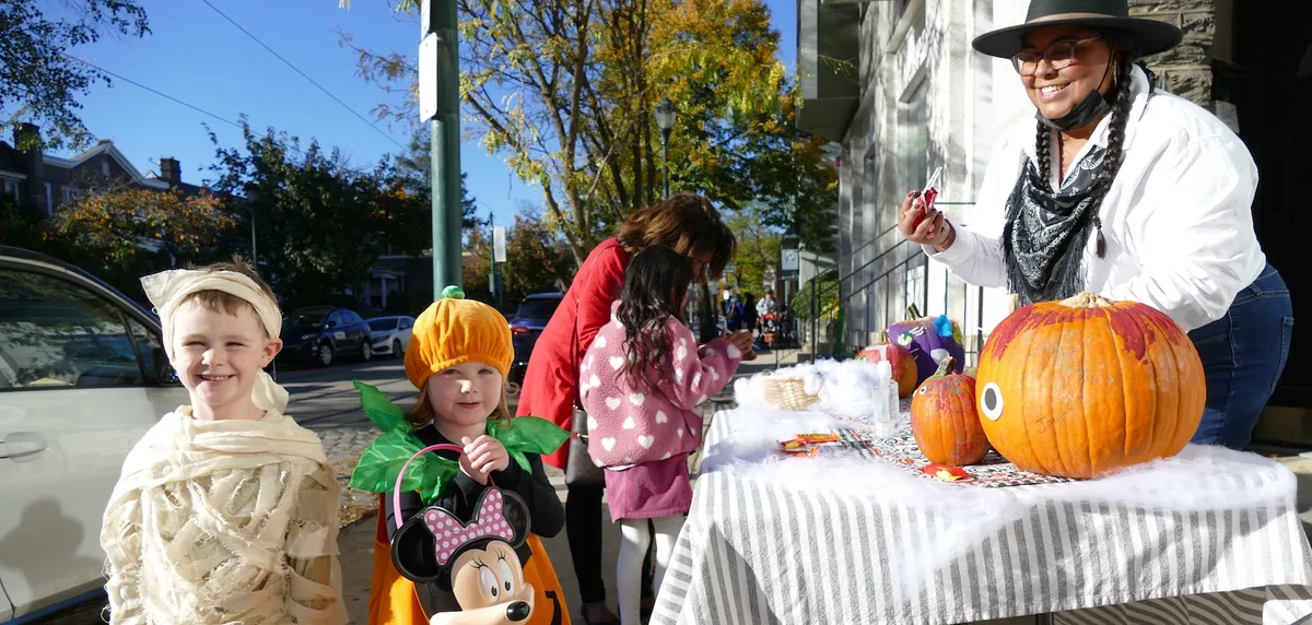 Autumn on the Avenue — Mt. Airy — official source image