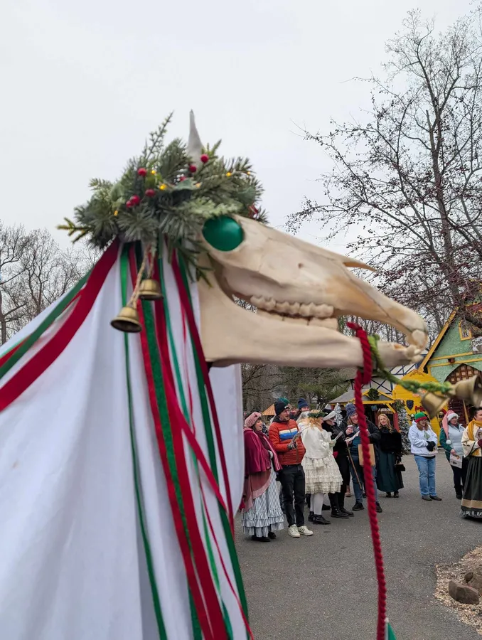 Meet the Mari Lwyd! at Mt. Lebanon Public Library — official source image