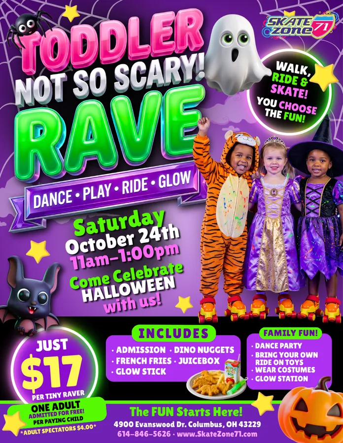 Toddler Not So Scary Rave — official source image