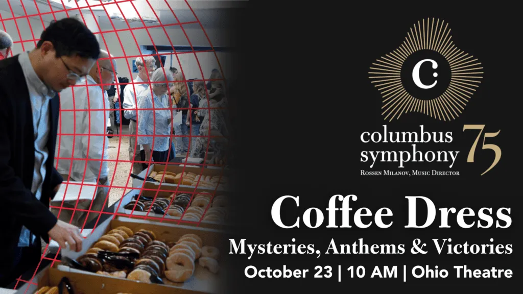 Friday Coffee Dress: Mysteries, Anthems & Victories — official source image