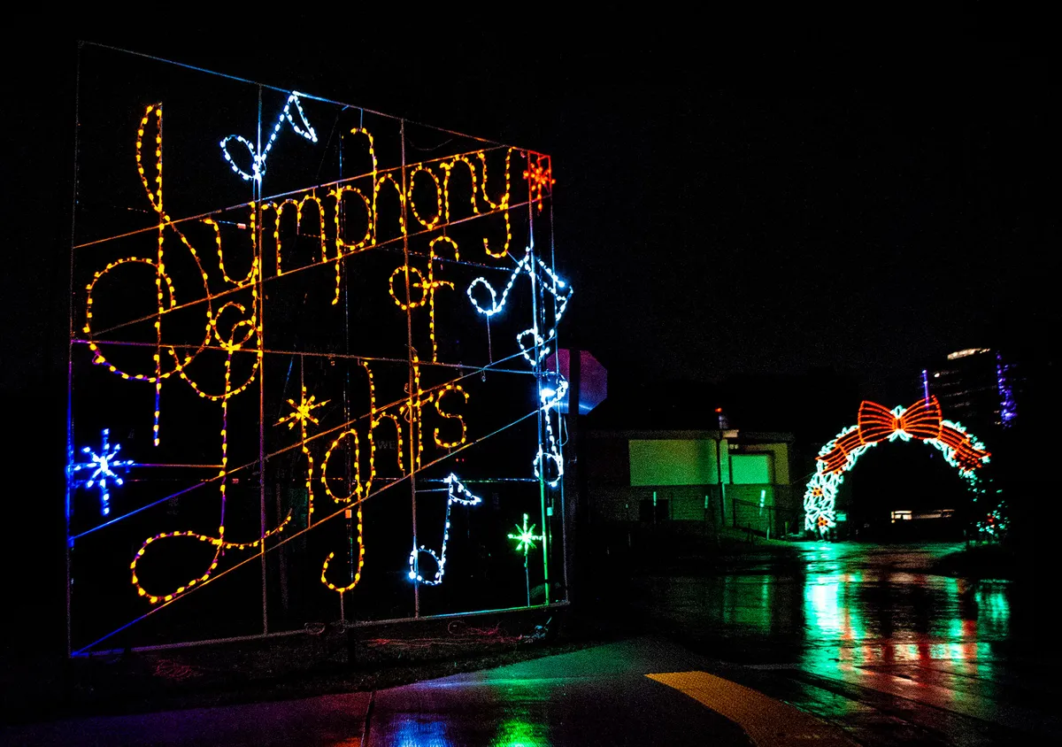 Merriweather Symphony of Lights drive-through — venue image