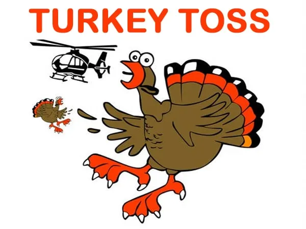 Helicopter Turkey Toss & Turkey Hunt at Hiller — official source image
