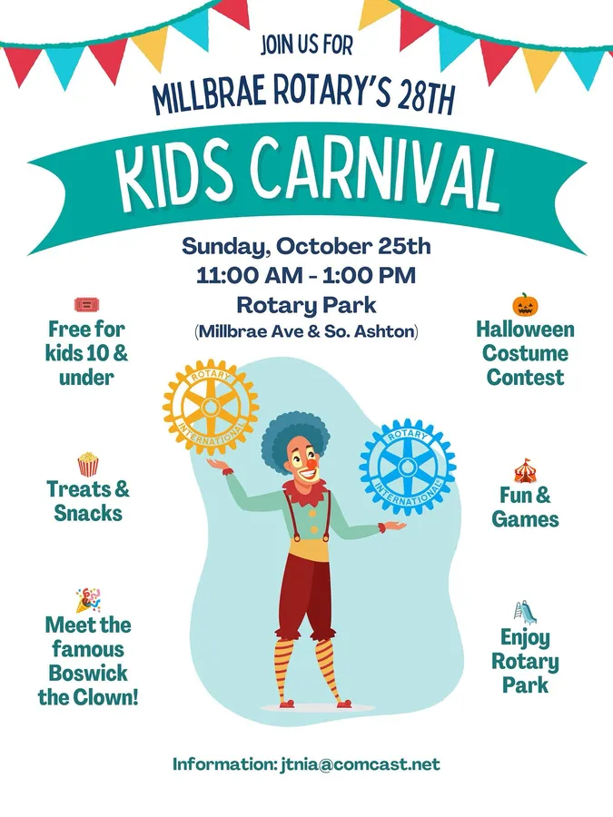 Millbrae Rotary's Kids Carnival — official source image