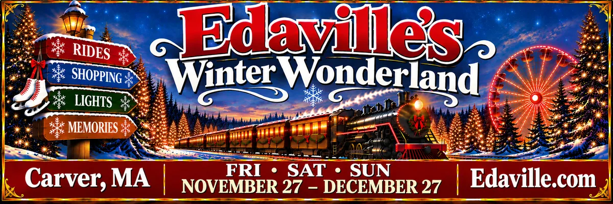 Edaville's Winter Wonderland Train & Lights Festival — official source image