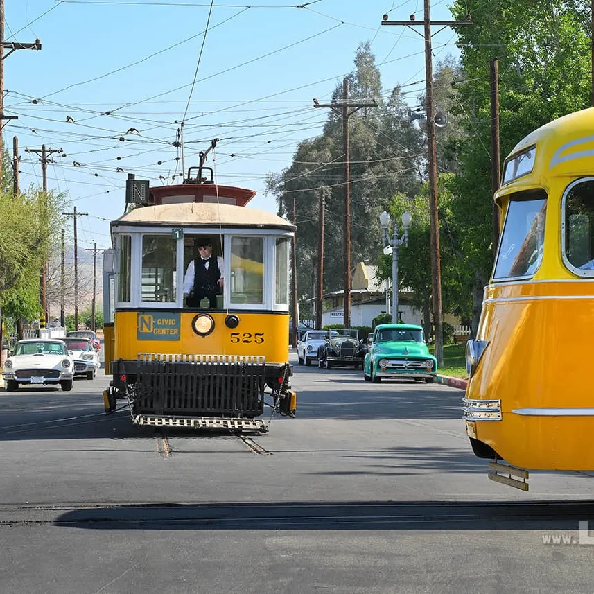 Weekend Train & Trolley Rides at the Southern California Railway Museum — program image