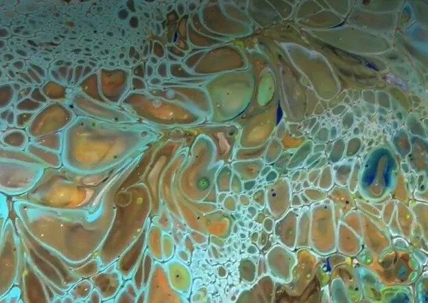 Full STEAM Ahead: Pour Painting — official source image