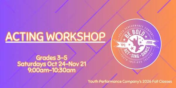 Acting Workshop (fall Saturday class, ages 8-11) — program image