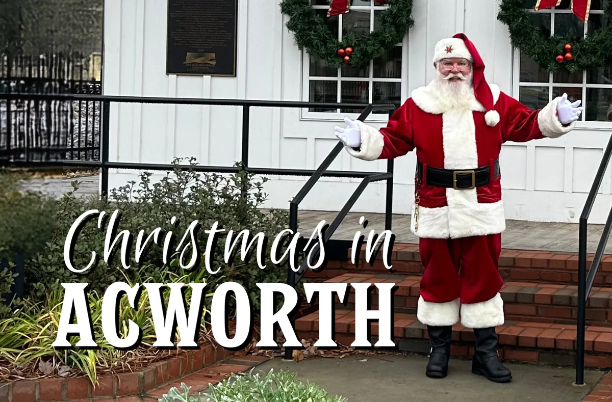 Christmas in Acworth — Santa at Depot Park and Horse & Carriage Rides — official source image