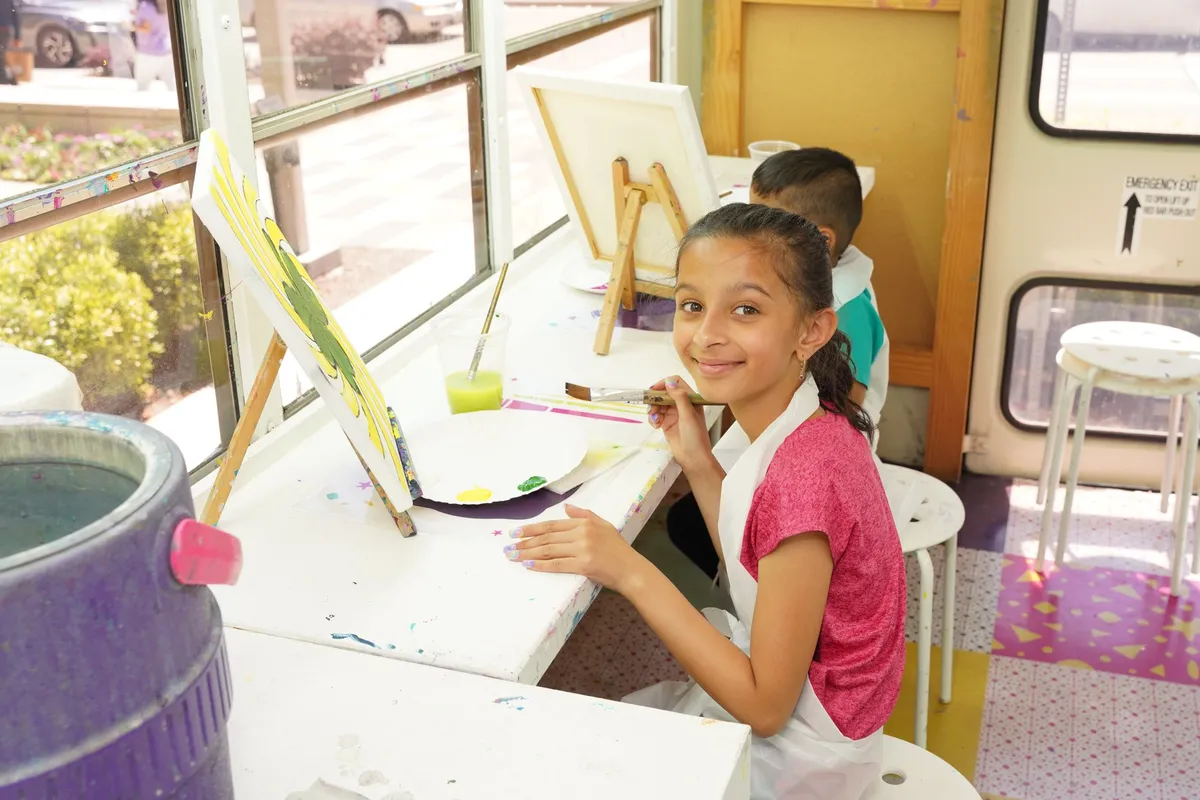 Paint Party with The Little Art Bus — official source image